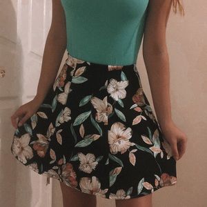 Floral skirt